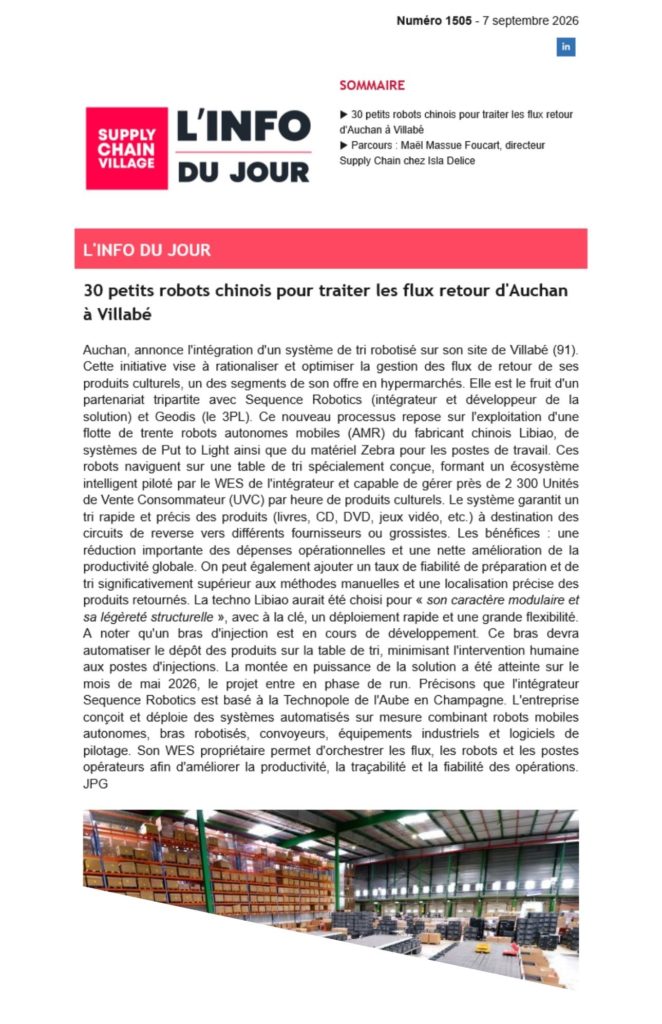 Extrait L'info du jour n°1505